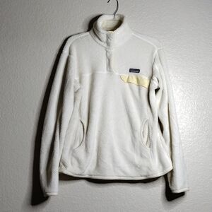 Patagonia women's snap T fleece jacket sz L